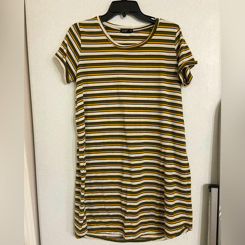 Cotton On SZ L T-Shirt Dress. Super Cute!!
